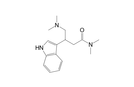 N,N-Dimethyl-4-(dimethylamino)-3-(1H-indol-3'-yl)-butyramide