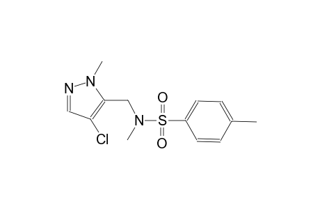 benzenesulfonamide, N-[(4-chloro-1-methyl-1H-pyrazol-5-yl)methyl]-N,4-dimethyl-