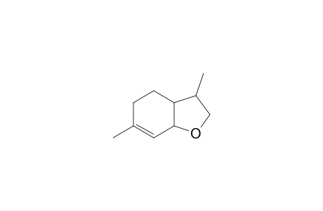 3,6-Dimethyl-2,3,3a,4,5,7a-hexahydro-1-benzofuran