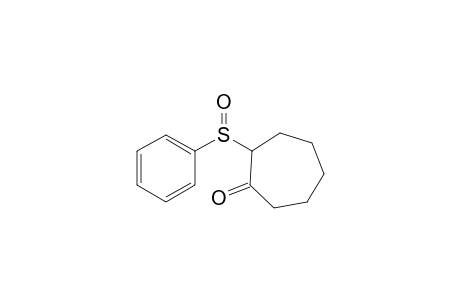 2-(Phenylsulfinyl)cycloheptanone