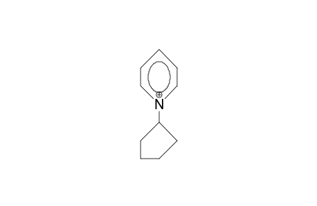 1-Cyclopentyl-pyridinium cation