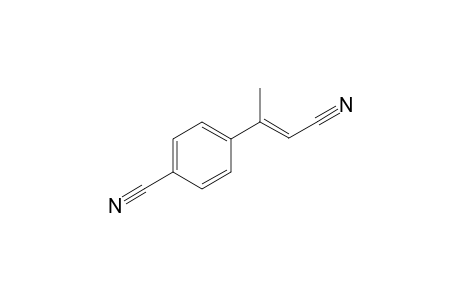 (E)-4-(1-Cyanoprop-1-en-2-yl)benzonitrile