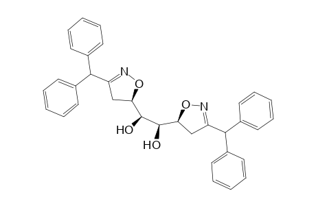 syn,syn,syn-1,2-Bis[3,3-[bis(diphenylmethyl)]-1,2-isoxazol-5-yl]ethane-1,2-diol