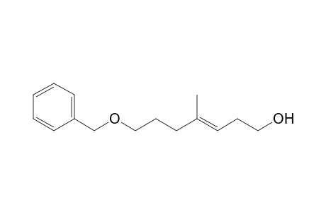 (E)-4-methyl-7-phenylmethoxy-3-hepten-1-ol