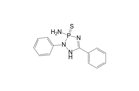 3H-1,2,4,3-Triazaphosphol-3-amine, 1,2-dihydro-2,5-diphenyl-, 3-sulfide