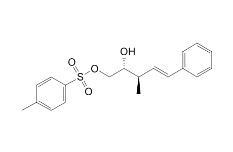 (2R,3R)-2-Hydroxy-3-methyl-5-phenylpent-4(E)-en-1-yl tosylate