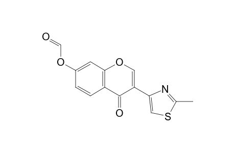 3-(2-Methyl-1,3-thiazol-4-yl)-4-oxo-4H-chromen-7-yl formate