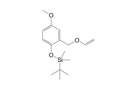 2-(tert-Butyldimethylsiloxy)-5-methoxybenzyl vinyl ether