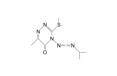 N-Isopropyl-N'-(6-methyl-3-methylthio-5-oxo-4,5-dihydro-1,2,4-triazin-4-yl)carbodiimide