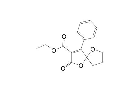 Ethyl 1,6-dioxa-4-phenylspiro[4.4]non-3-en-2-one-3-carboxylate