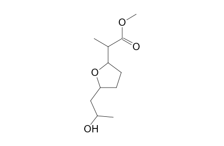 2-FURANACETIC ACID, TETRAHYDRO-5-(2-HYDROXYPROPYL)-alpha-METHYL-, METHYL ESTER, [2S-[2alpha(R*),5alpha(R*)]]-