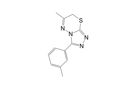 6-methyl-3-(3-methylphenyl)-7H-[1,2,4]triazolo[3,4-b][1,3,4]thiadiazine