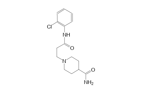 1-piperidinepropanamide, 4-(aminocarbonyl)-N-(2-chlorophenyl)-