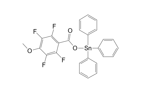 2,3,5,6-tetrafluoro-4-methoxy-benzoic acid triphenylstannyl ester