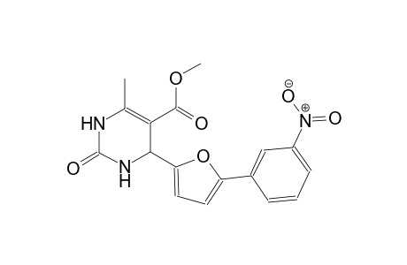 methyl 6-methyl-4-[5-(3-nitrophenyl)-2-furyl]-2-oxo-1,2,3,4-tetrahydro-5-pyrimidinecarboxylate