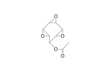 8b-Acetoxy-1a,2a,4a,5a,7a,9a-trioxa-tetracyclo(7.1.0.0/2,4/.0/5,7/)decane