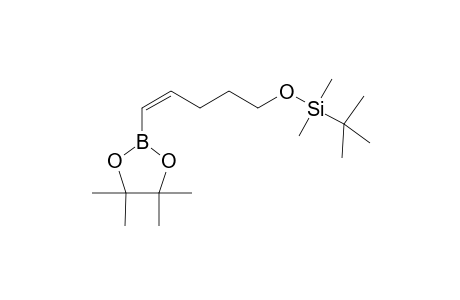 tert-Butyl-dimethyl-[(Z)-5-(4,4,5,5-tetramethyl-1,3,2-dioxaborolan-2-yl)pent-4-enoxy]silane