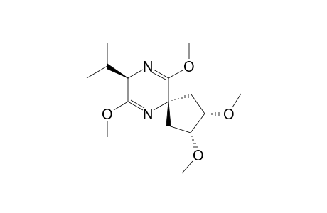 (2R,3'R,4'S,5R)-2,5-Dihydro-5-isopropyl-3,3',4',6'-tetramethoxypyrazine-2-spirocyclopentane
