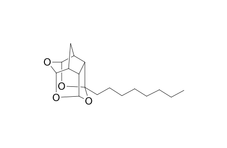 1-Octyl-2,4,6,13-tetraoxapentacyclo[5.5.1.0(3,11).0(8,12)]tridecane