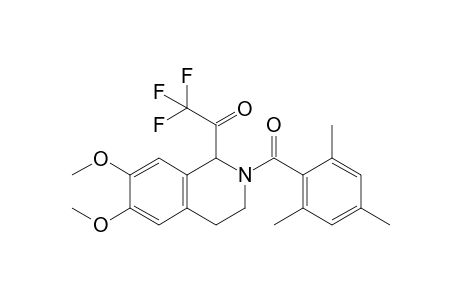 6,7-Dimethoxy-2-[(2,4,6-trimethylphenyl)carbonyl]-1-trifluoroacetyl-1,2,3,4-tetrahydroisoquinoline
