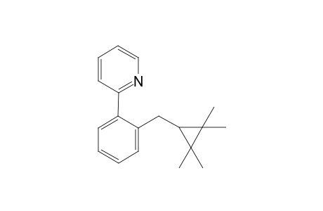 2-{2-[(2,2,3,3-Tetramethylcyclopropyl)methyl]phenyl}pyridine