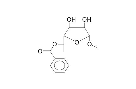 METHYL 5-O-BENZOYL-6-DEOXY-BETA-D-ALLOFURANOSIDE