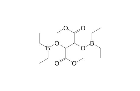 2,3-bis(diethylboranyloxy)butanedioic acid dimethyl ester