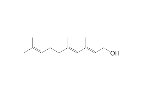 3,5,9-Trimethyl-deca-2,4,8-trien-1-ol