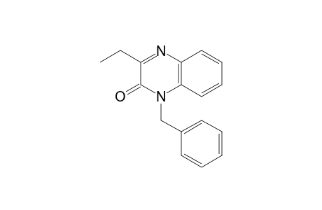 2(1H)-quinoxalinone, 3-ethyl-1-(phenylmethyl)-