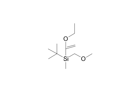 (tert-Butyl)(1-ethoxyethenyl)(methoxymethyl)methylsilane