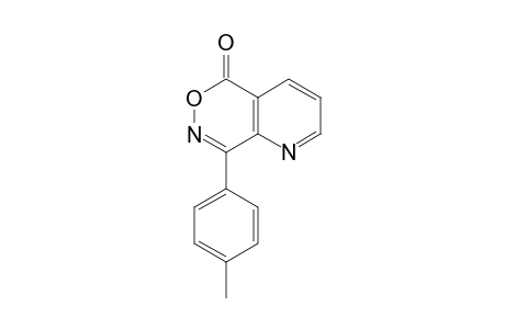8-(p-Tolyl)pyrido[3,2-d]-(1,2)-oxazin-5-one