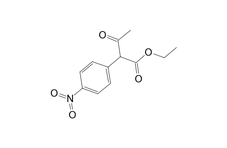 Benzeneacetic acid, .alpha.-acetyl-4-nitro-, ethyl ester