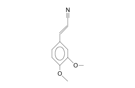 3,4-Dimethoxycinnamonitrile, predominantly trans