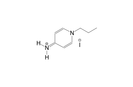 4(1H)-pyridiniminium, 1-propyl-, iodide
