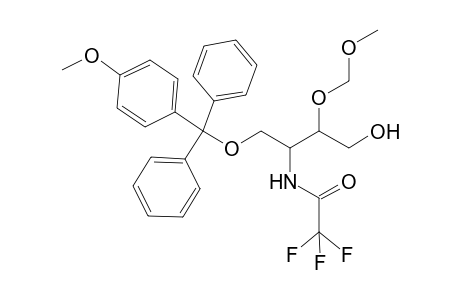 Segment A [2-(methoxymethoxy)-3-(trifluoroacetamido)-4-(monomethoxytrityl)butan-1-ol]