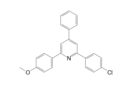 2-(p-chlorophenyl)-6-(p-methoxyphenyl)-4-phenylpyridine