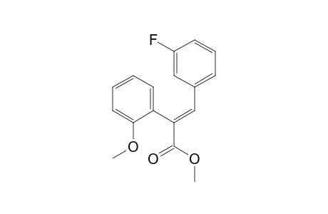 (E)-methyl 3-(3-fluorophenyl)-2-(2-methoxyphenyl)acrylate