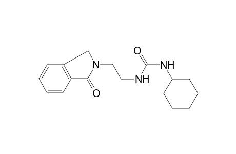 Urea, N-cyclohexyl-N'-[2-(1,3-dihydro-1-oxo-2H-isoindol-2-yl)ethyl]-