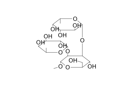 METHYL 2-O-(ALPHA-L-FUCOPYRANOSYL)-3-O-(BETA-L-FUCOPYRANOSYL)-ALPHA-D-MANNOPYRANOSIDE