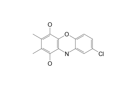 1,4-Dihydroxy-2,3-dimethyl-8-chlorophenoxazine