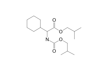 Glycine, 2-cyclohexyl-N-isobutoxycarbonyl-, isobutyl ester