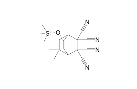 5,5,6,6-Tetracyano-8,8-dimethyl-2-(trimethylsiloxy)bicyclo[2.2.2]oct-2-ene