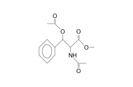 O,N-Diacetyl-B-phenylserine methyl ester