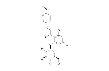 4',6'-DIHYDROXY-4-METHOXY-DIHYDROCHALCONE-2'-O-BETA-D-GLUCOPYRANOSIDE