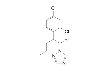 1H-1,2,4-Triazole, 1-[1-bromo-2-(2,4-dichlorophenyl)pentyl]-