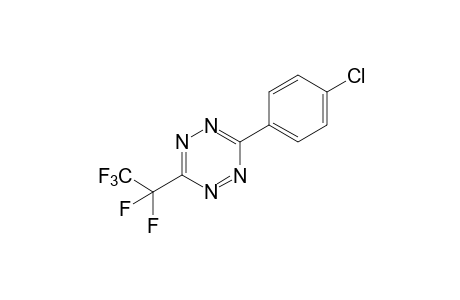 3-(p-chlorophenyl)-6-(pentafluoroethyl)-s-tetrazine
