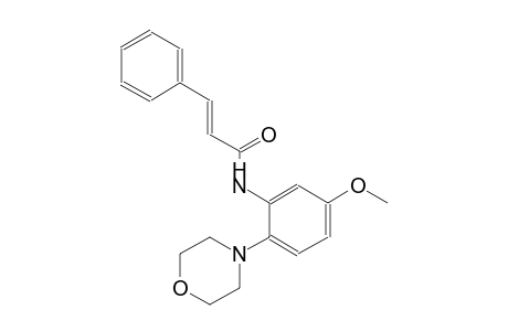 2-propenamide, N-[5-methoxy-2-(4-morpholinyl)phenyl]-3-phenyl-, (2E)-