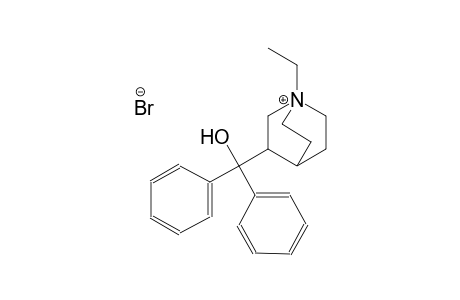 1-ethyl-3-[hydroxy(diphenyl)methyl]-1-azoniabicyclo[2.2.2]octane bromide