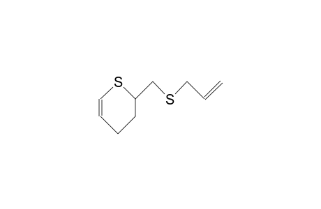 2H-Thiopyran, 3,4-dihydro-2-[(2-propenylthio)methyl]-
