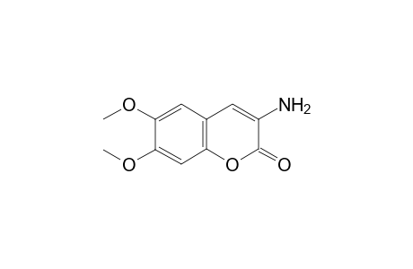 3-Amino-6,7-dimethoxy-2H-chromen-2-one